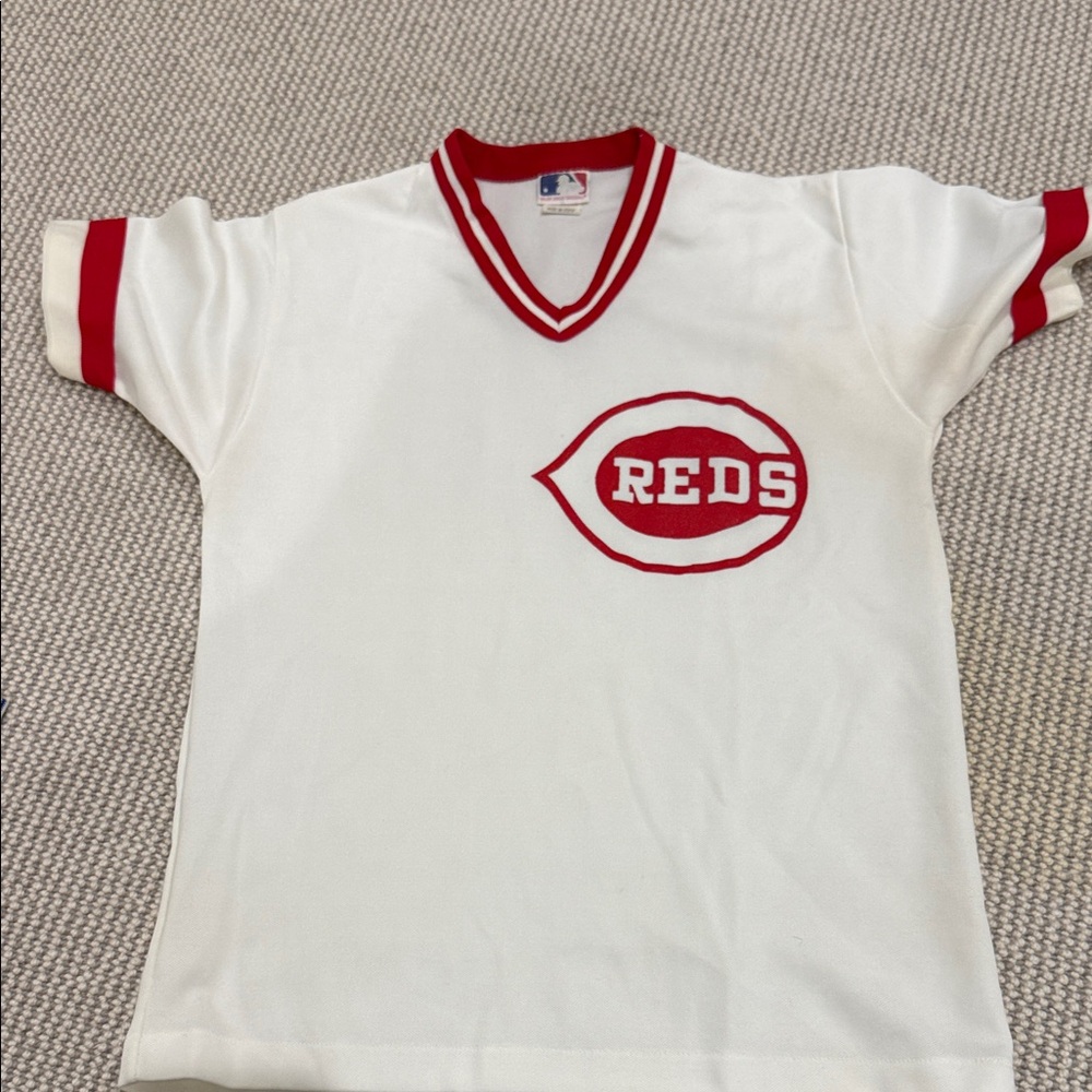 Kids Reds White and Red Jersey